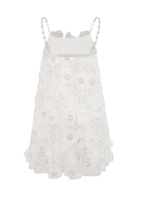 Manon Crystal-Embellished Floral Mini Dress