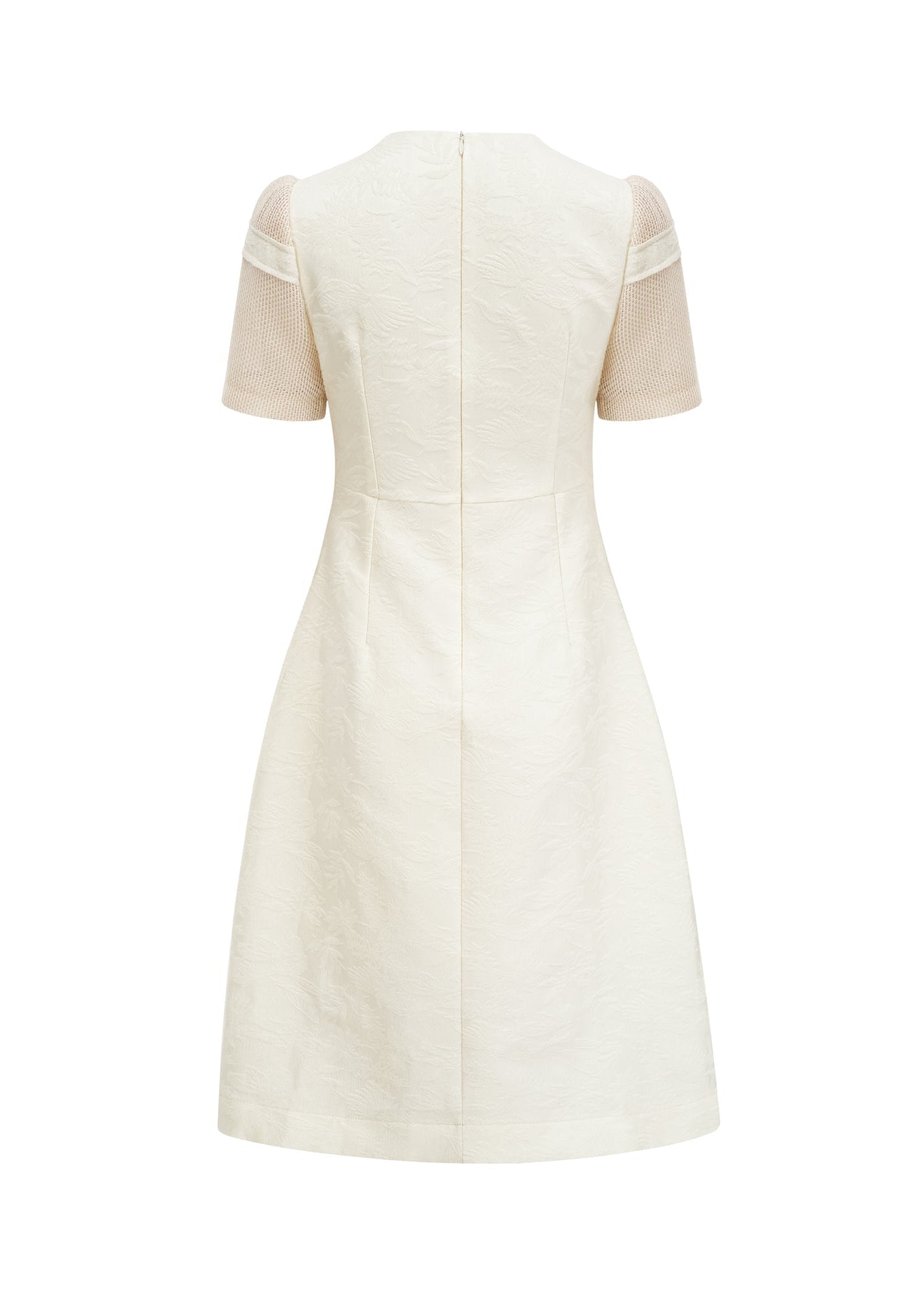 Ulysse Floral Embroidered Openwork Midi Dress