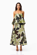Amdrix Printed Cami Maxi Dress