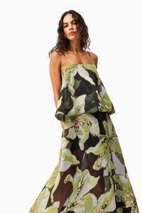 Amdrix Printed Cami Maxi Dress
