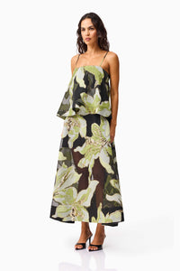 Amdrix Printed Cami Maxi Dress