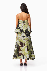 Amdrix Printed Cami Maxi Dress