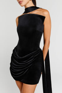 Grimrica Ruched Mini Dress