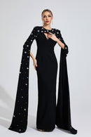 Firdausi Black Diamond Maxi Dress