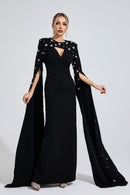 Firdausi Black Diamond Maxi Dress