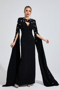 Firdausi Black Diamond Maxi Dress