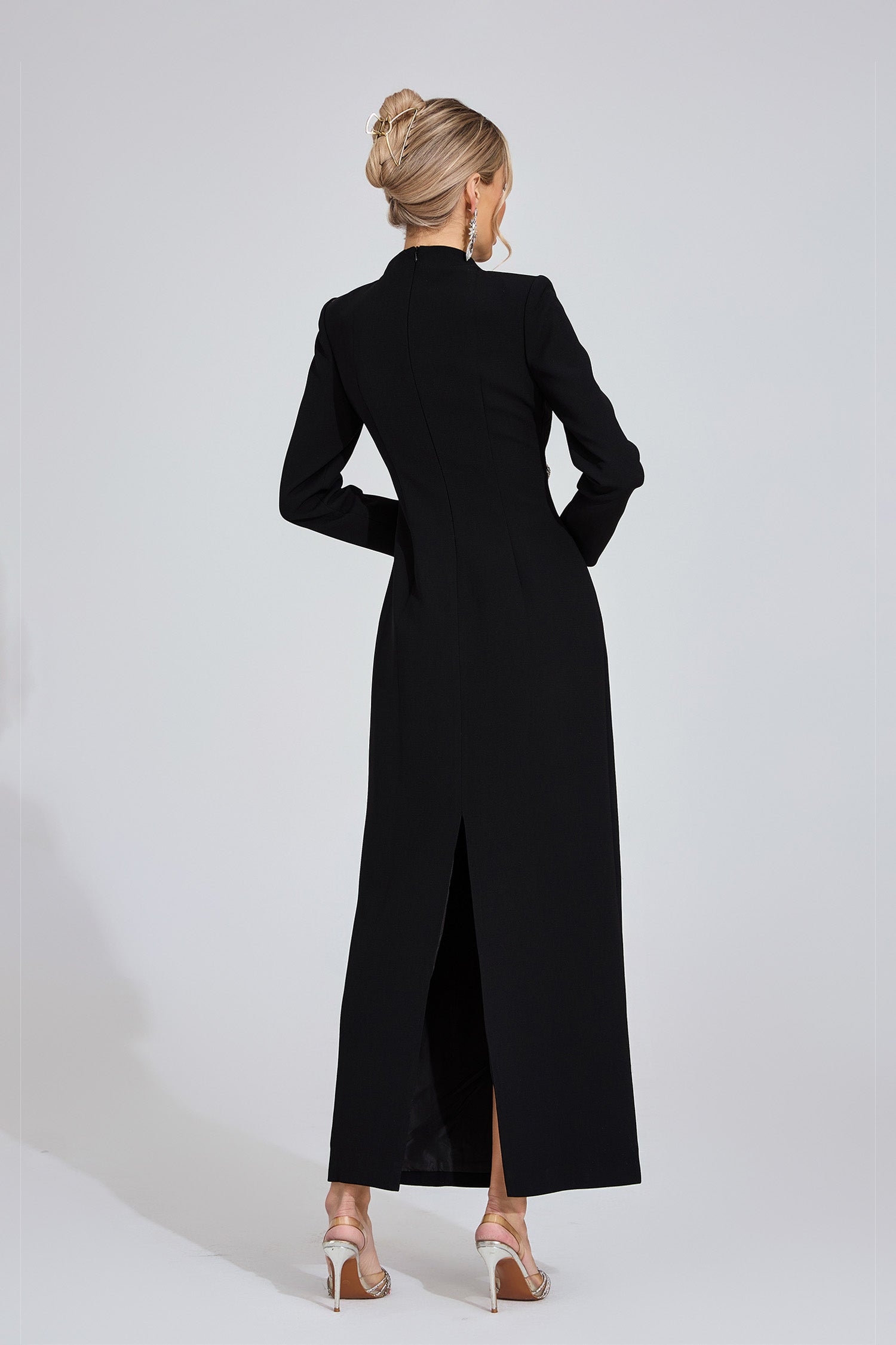 Wyrdelis Black Diamond Maxi Dress