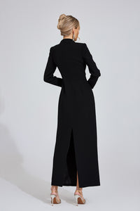 Wyrdelis Black Diamond Maxi Dress