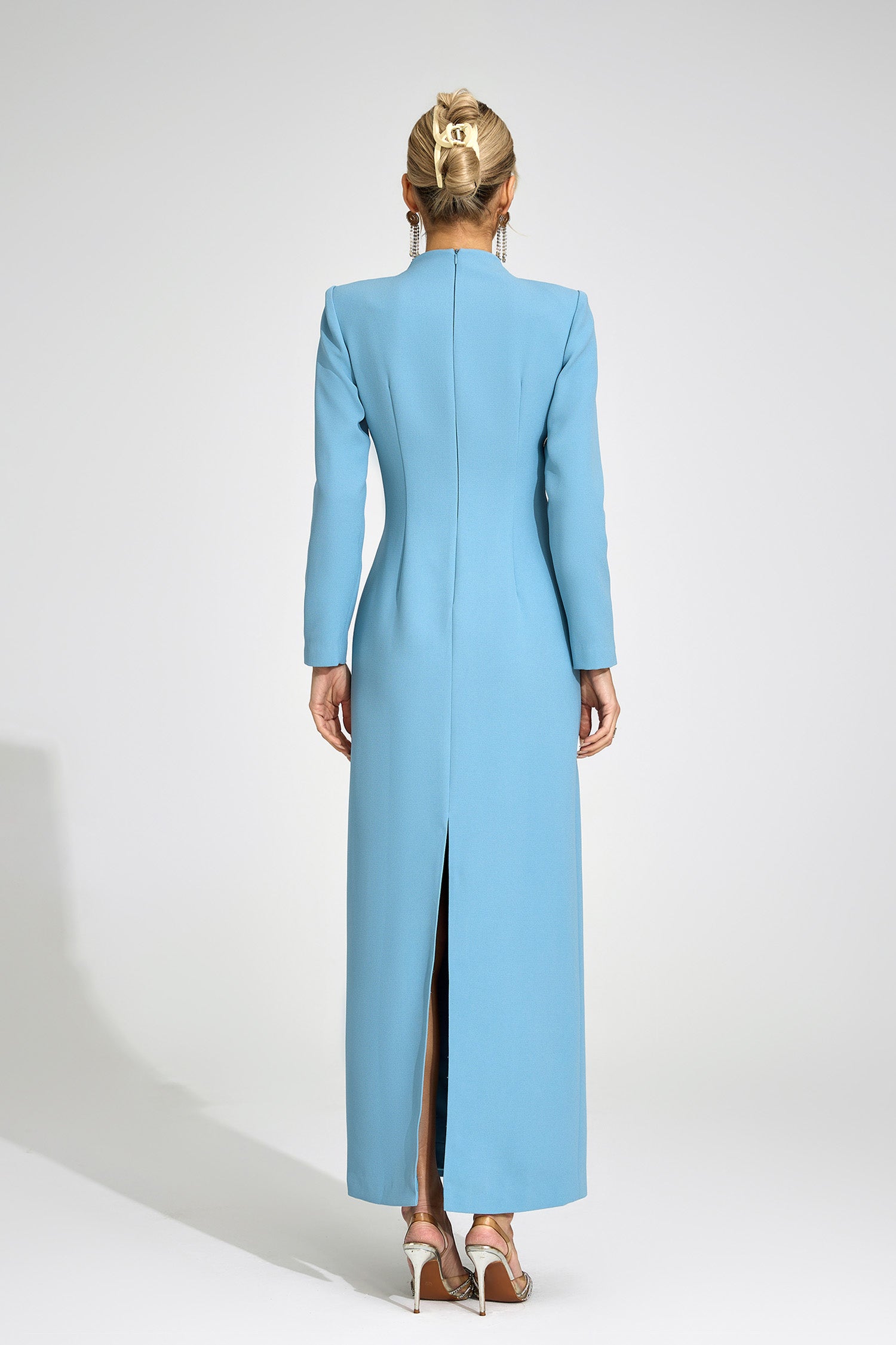 Wyrdelis Blue Diamond Maxi Dress