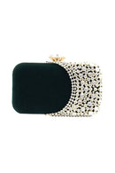 Mexor Green Diamond Embellished Bag