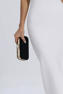 Mexor Green Diamond Embellished Bag