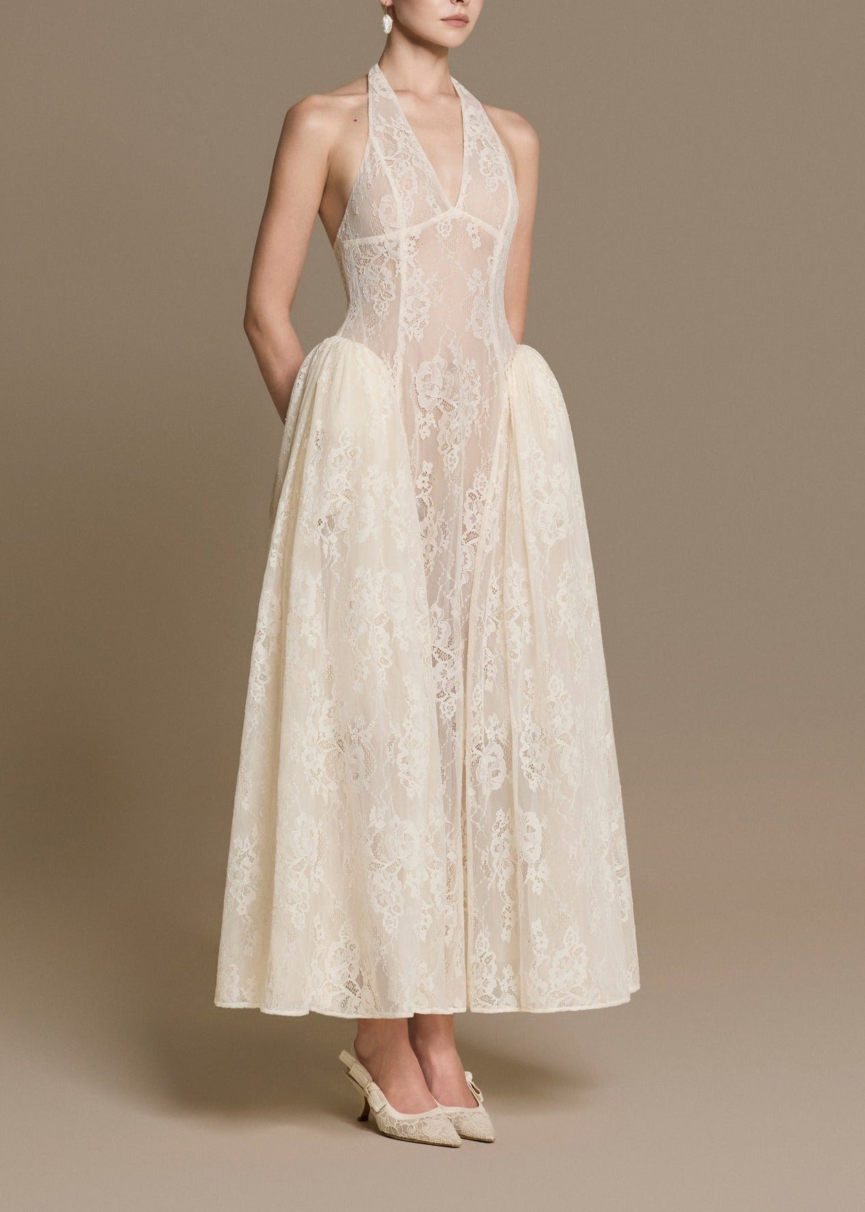 Kyvella Lace Maxi Dress