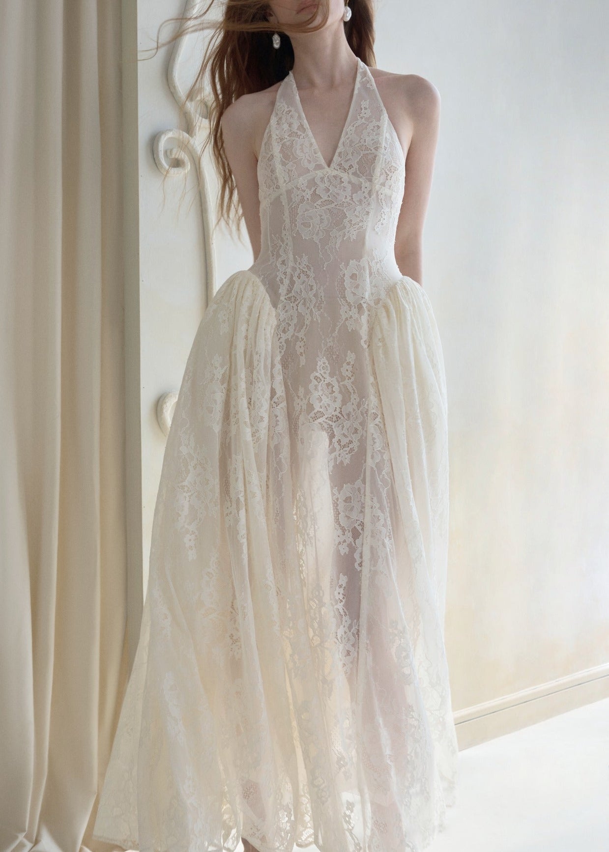 Kyvella Lace Maxi Dress