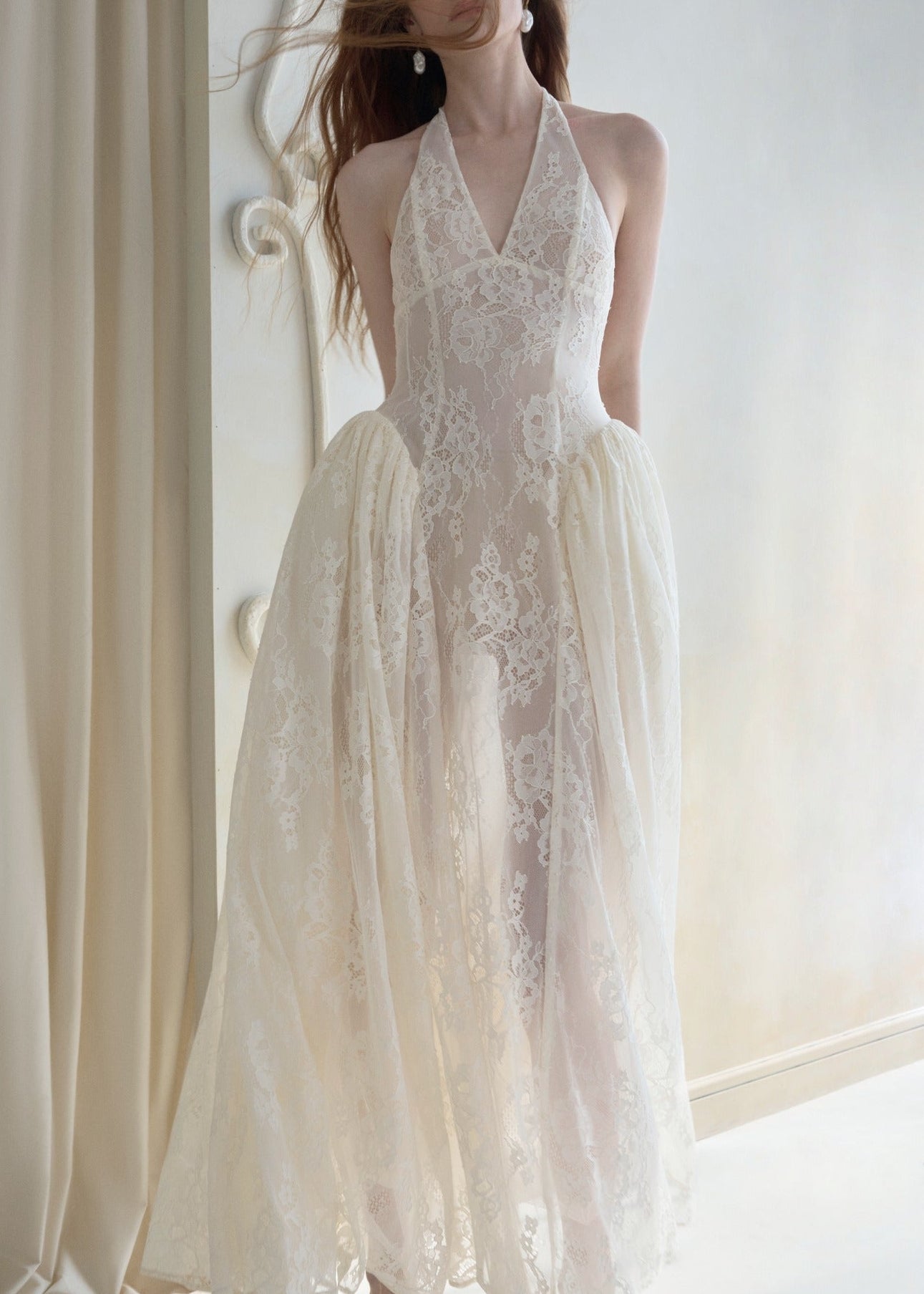Kyvella Lace Maxi Dress