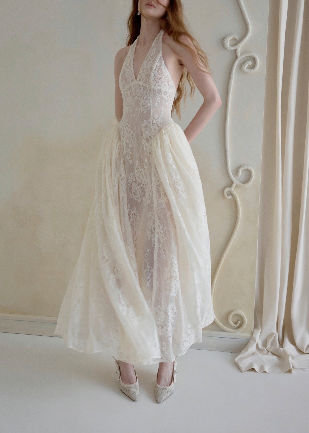 Kyvella Lace Maxi Dress