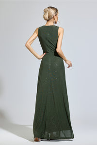 Brexian Green Diamond Formal Dress