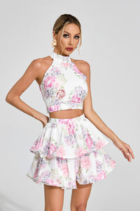 Dazrik Floral Halter Set