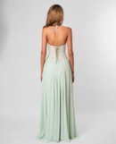 Daxelia Lace-Corset Maxi Dress