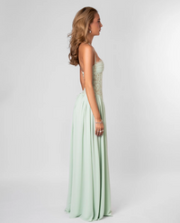 Daxelia Lace-Corset Maxi Dress