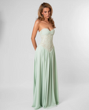 Daxelia Lace-Corset Maxi Dress