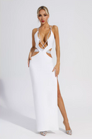 Lesley Backless Cutout Maxi Dress