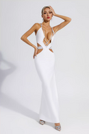 Lesley Backless Cutout Maxi Dress
