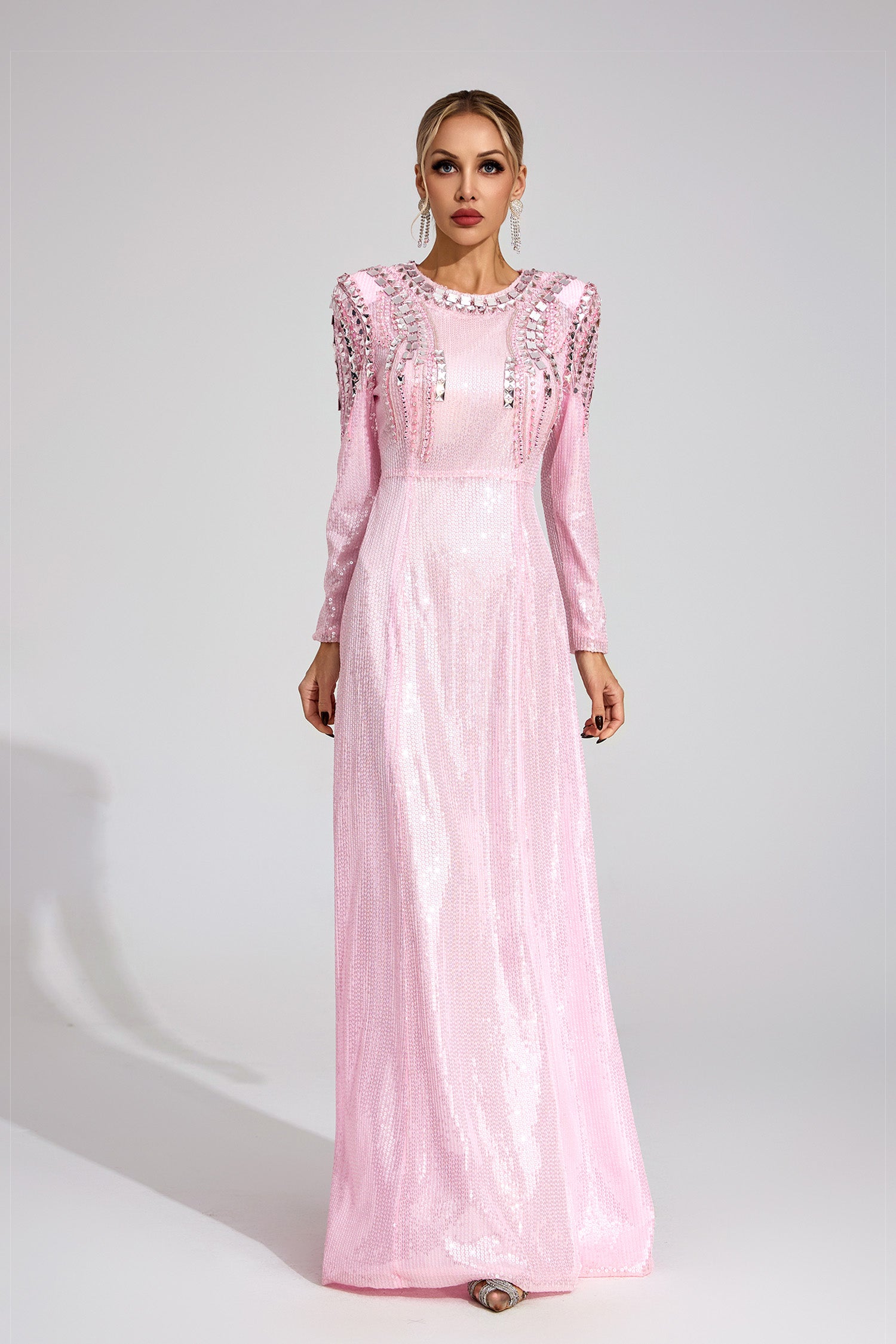 Barbalyn Sequined Maxi Dress