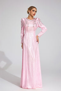 Barbalyn Sequined Maxi Dress