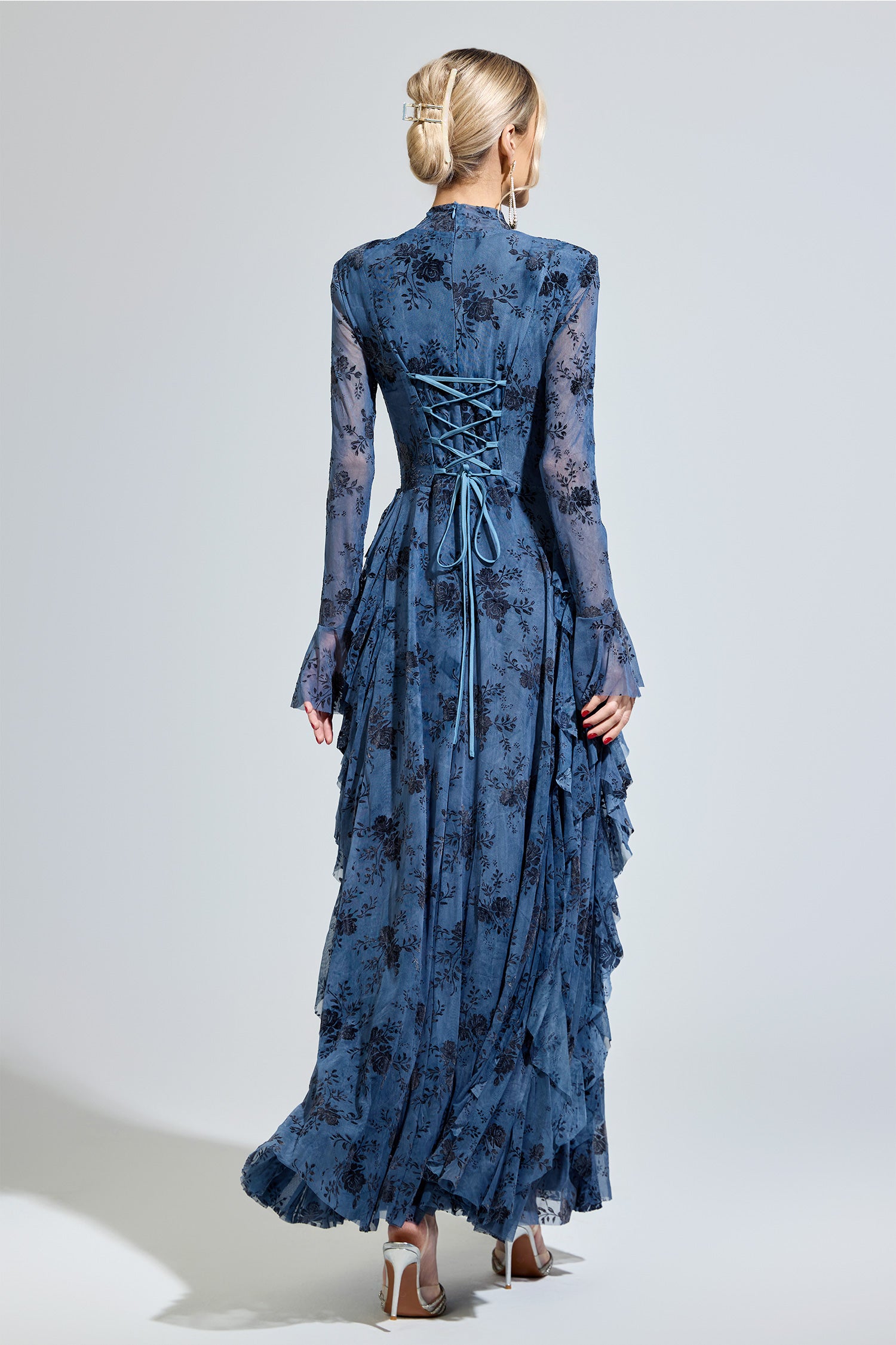 Noryndal Gray Prom Dress