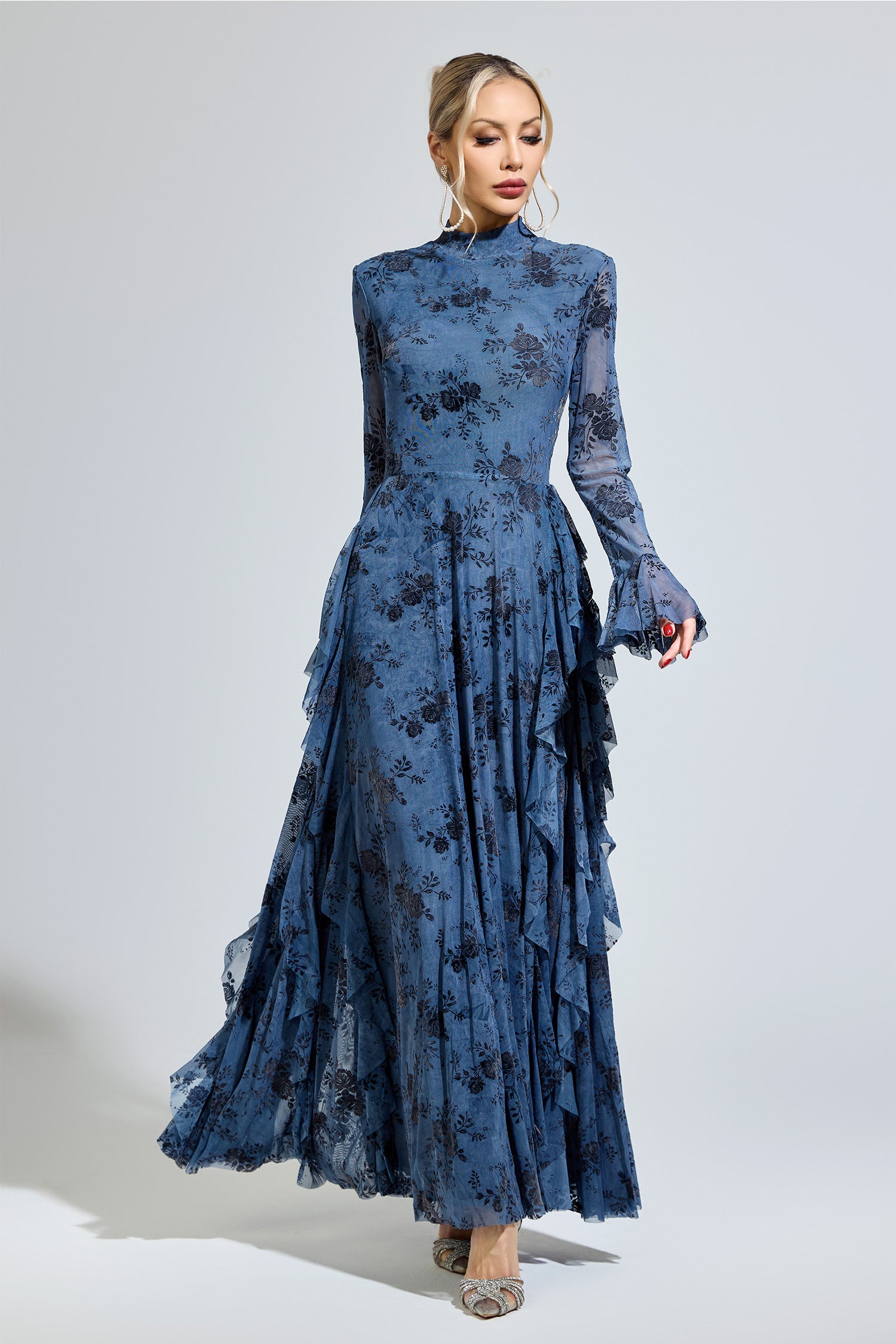 Noryndal Gray Prom Dress