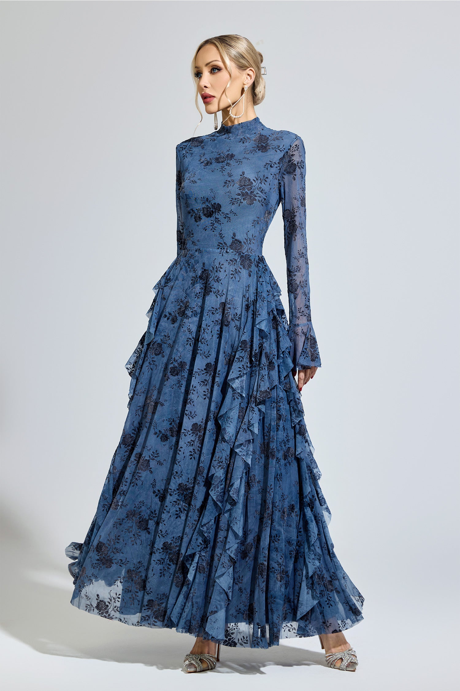Noryndal Gray Prom Dress