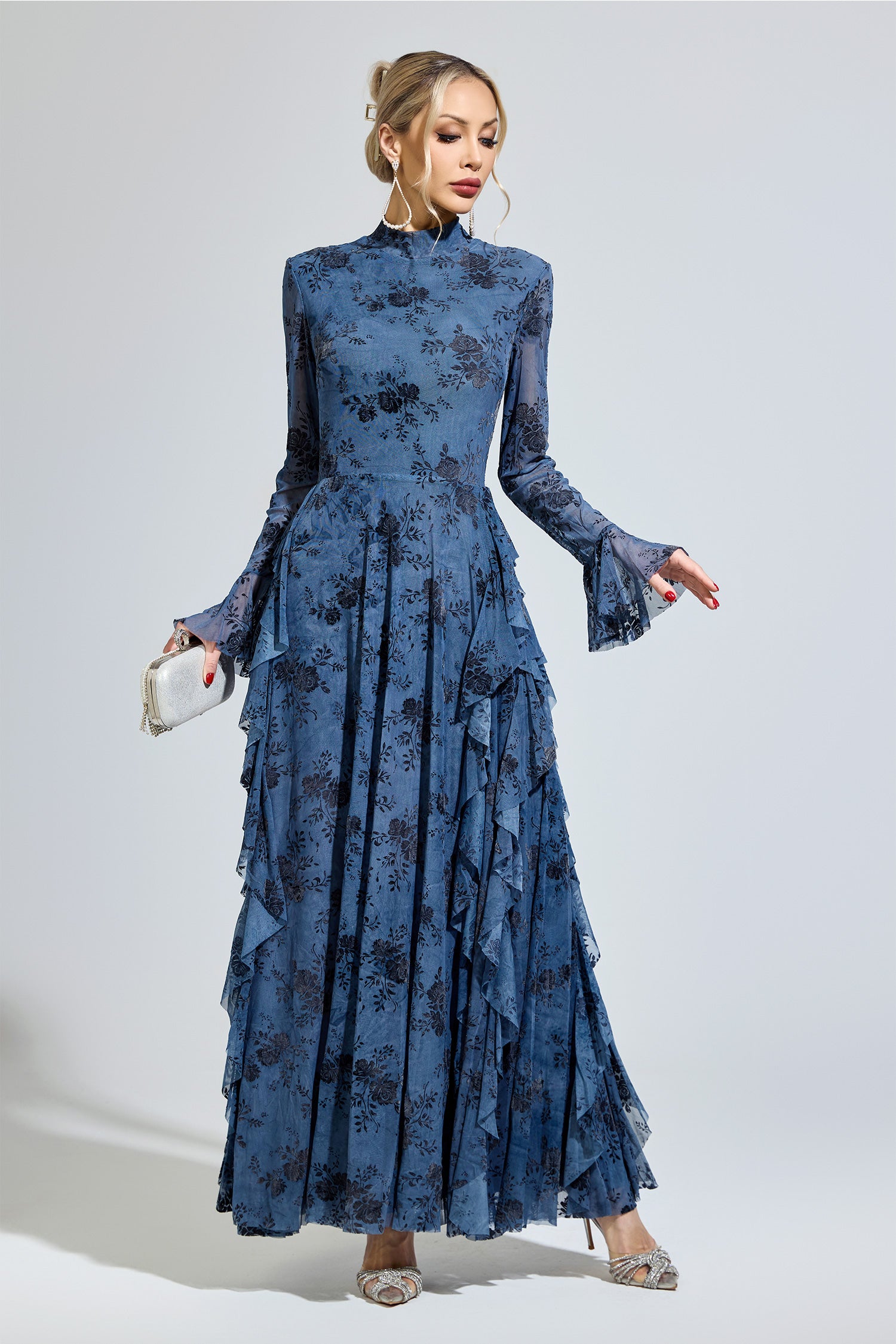 Noryndal Gray Prom Dress