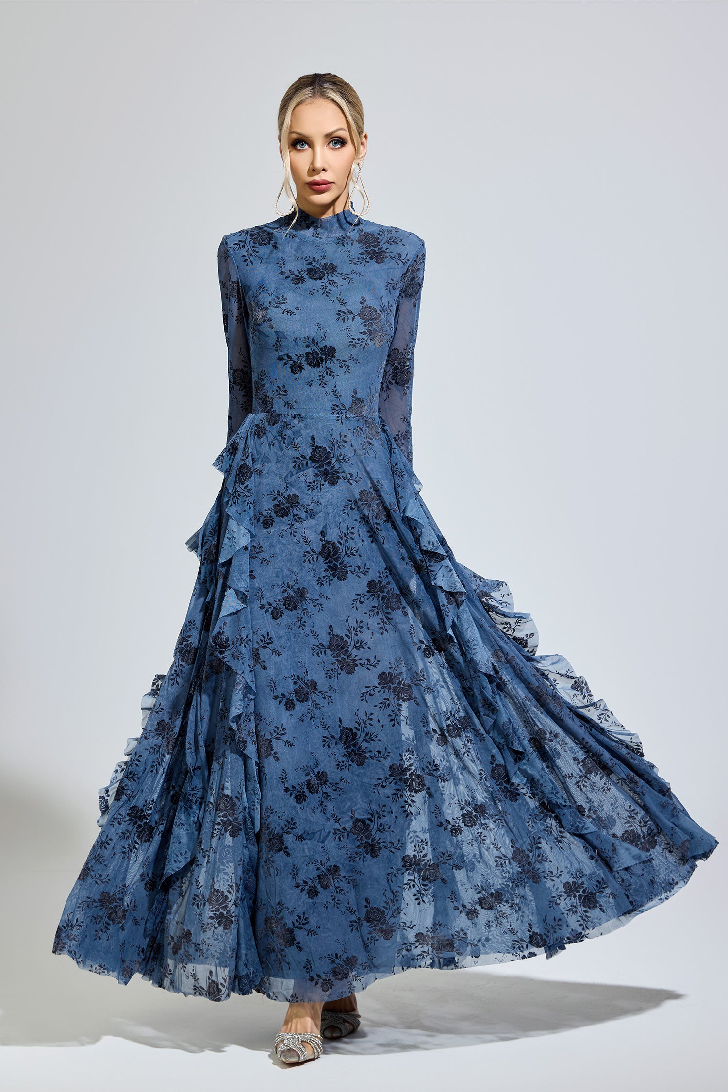 Noryndal Gray Prom Dress