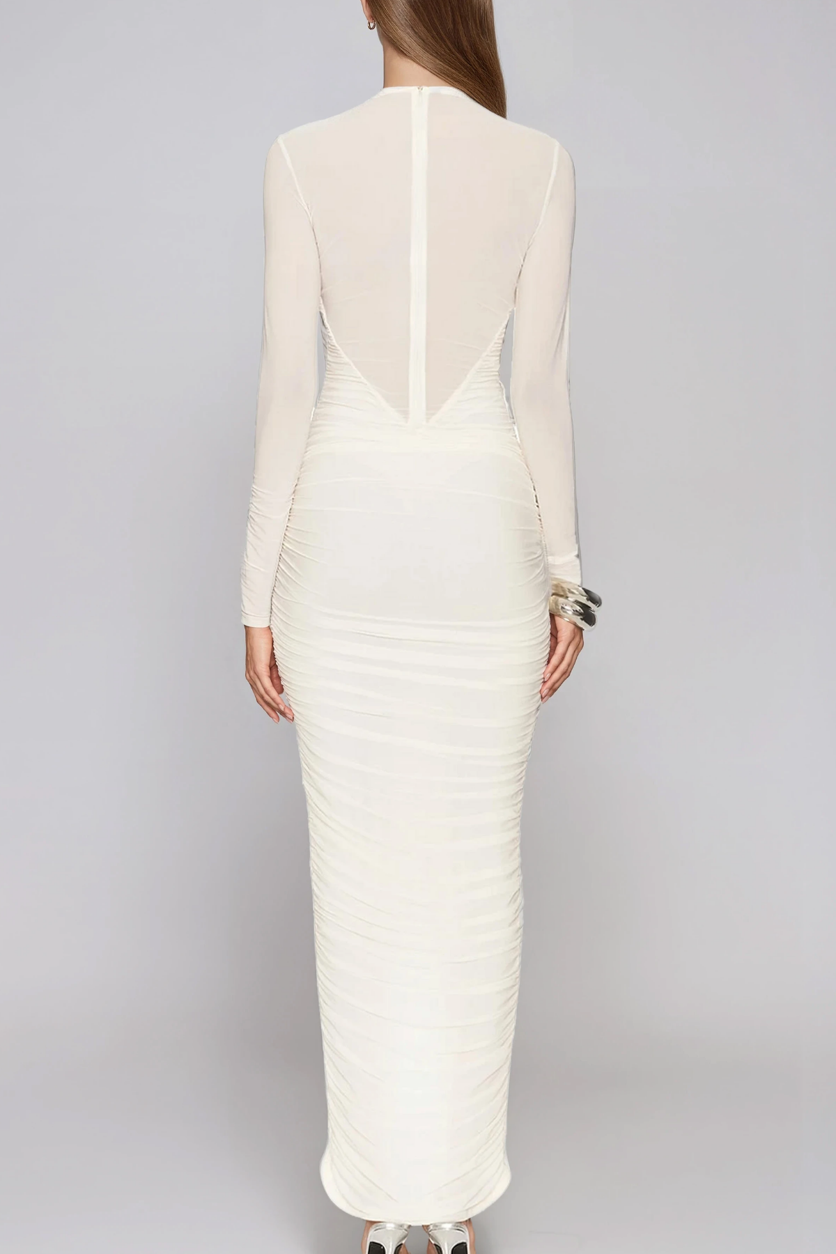 Avelune Ruch Mermaid Maxi Dress