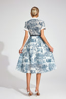 Barney Printed Maxi Dress