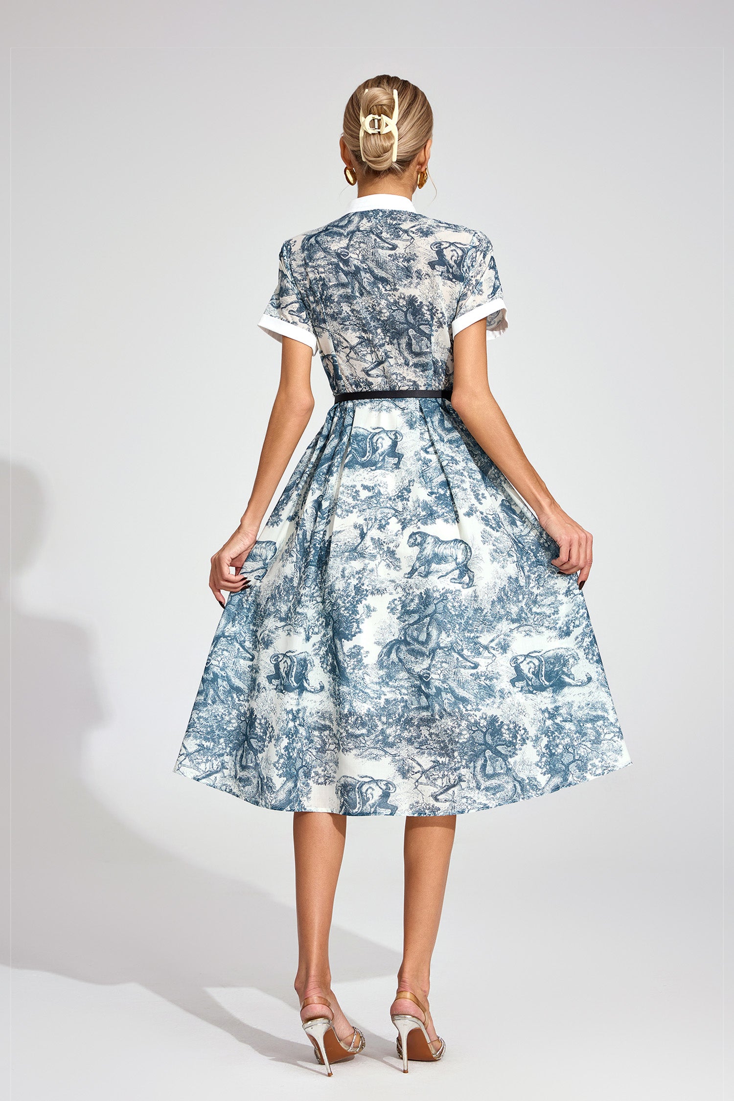 Barney Printed Maxi Dress