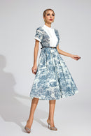 Barney Printed Maxi Dress