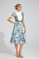 Barney Printed Maxi Dress