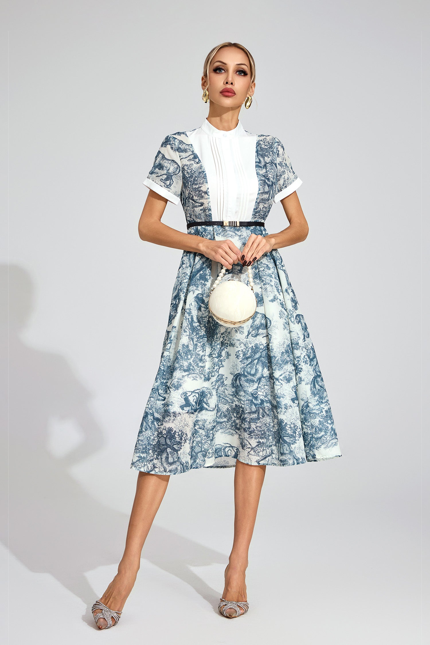 Barney Printed Maxi Dress