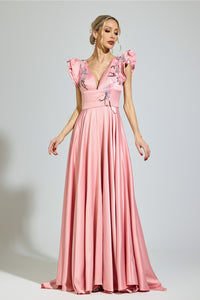 Bynor Pink Diamond Formal Dress