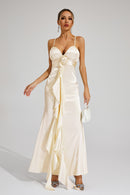 Haywood Champagne Slip Maxi Dress