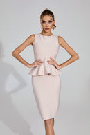 Makoa Two Piece Set In Apricot