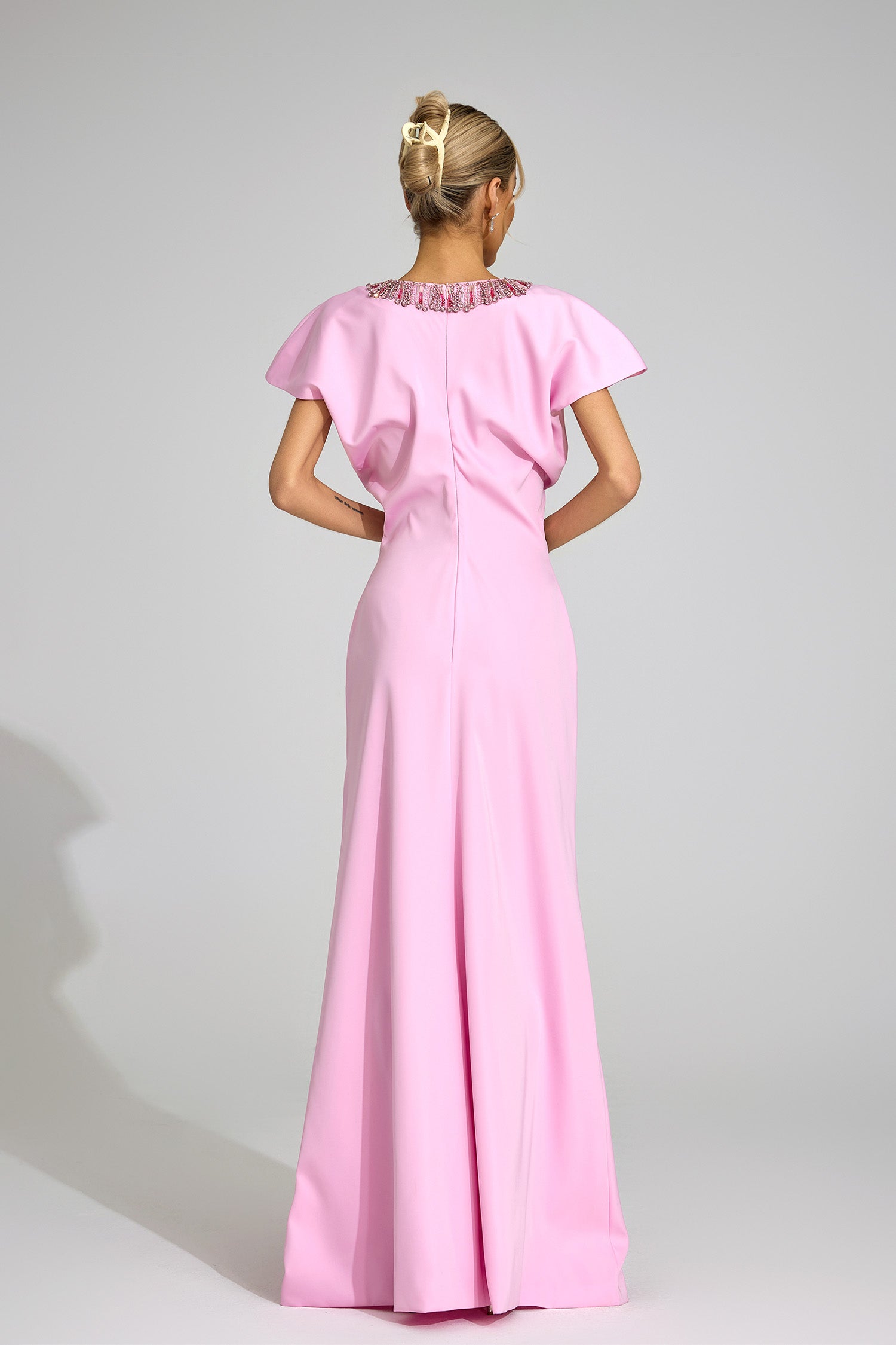 Altoir Pink Diamond Maxi Dress