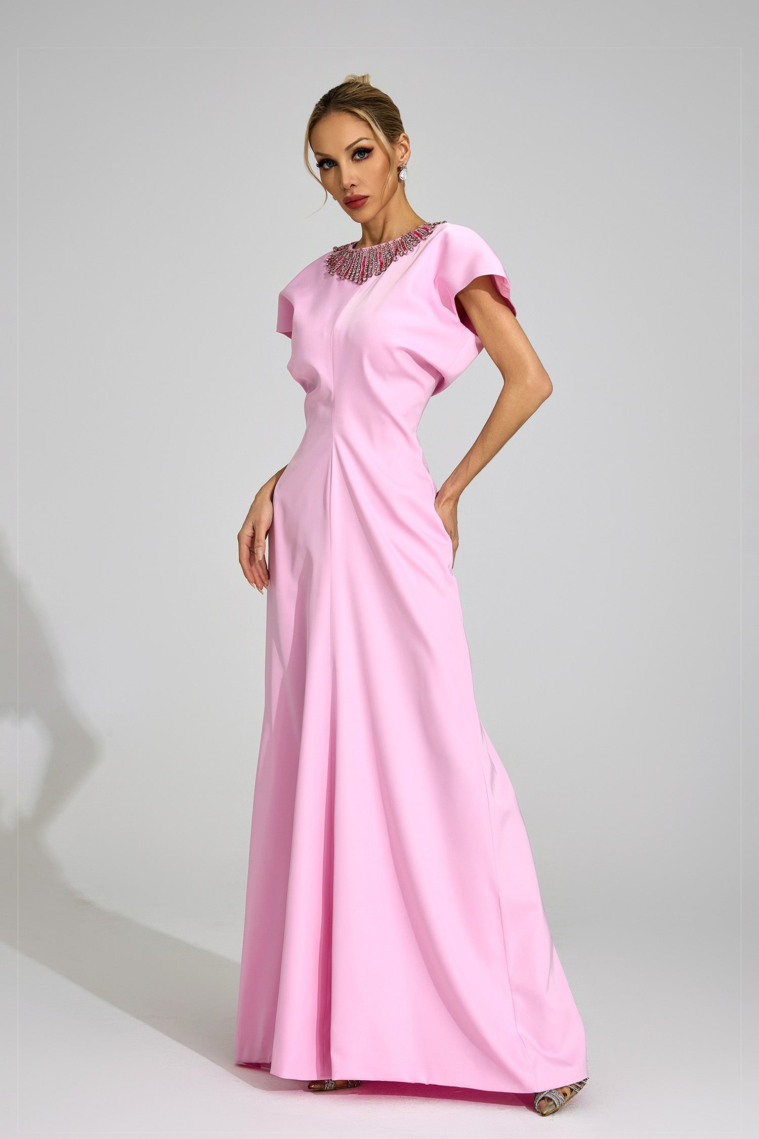 Altoir Pink Diamond Maxi Dress
