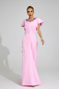 Altoir Pink Diamond Maxi Dress