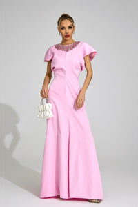 Altoir Pink Diamond Maxi Dress