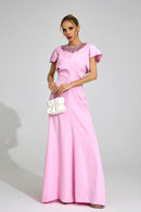 Altoir Pink Diamond Maxi Dress