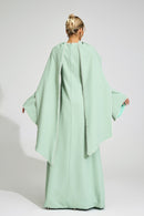 Jasmor Green Scarf Maxi Dress