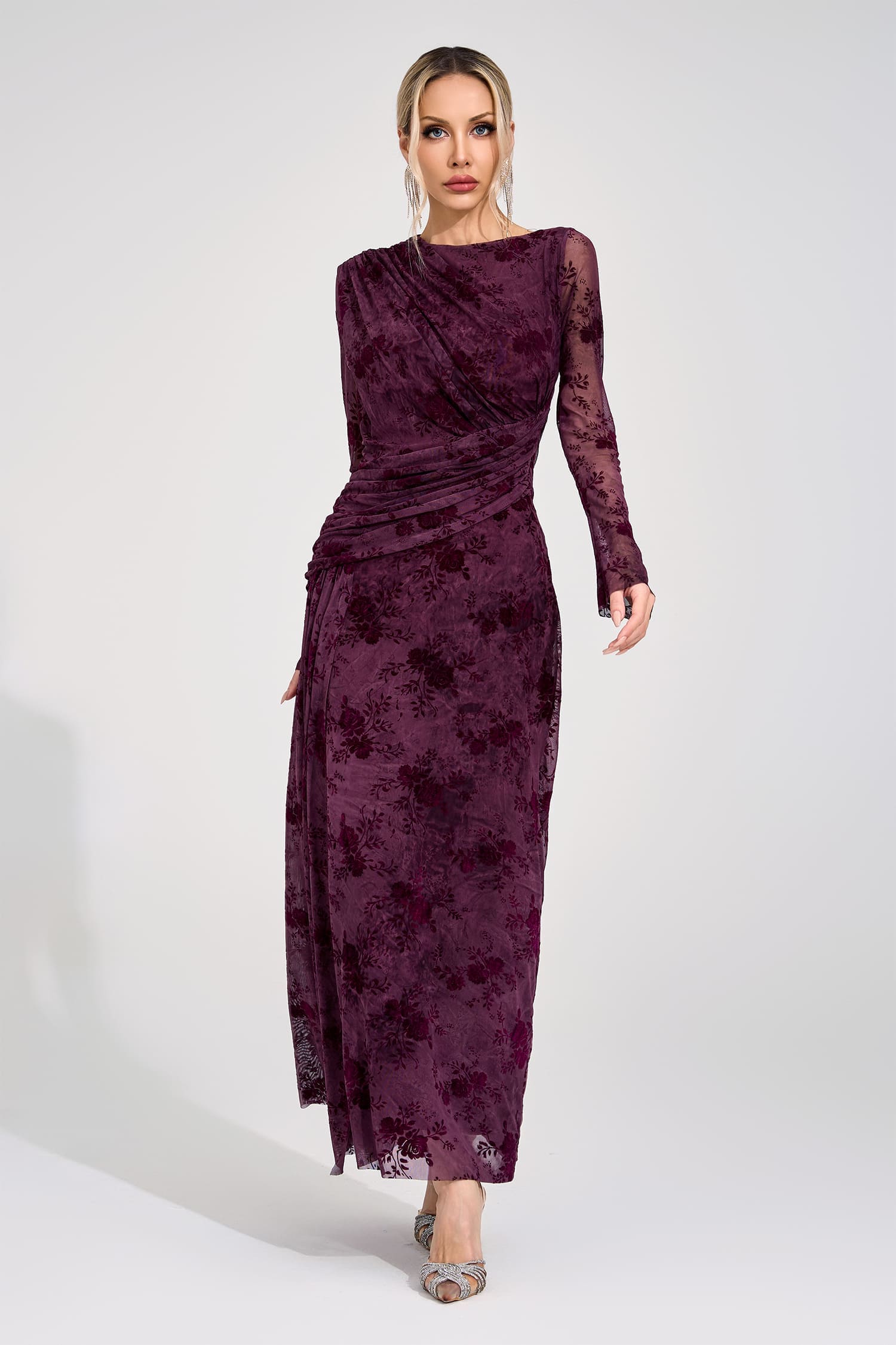 Yarune Sienna Printed Maxi Dress