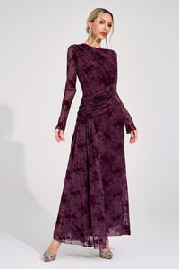 Yarune Sienna Printed Maxi Dress